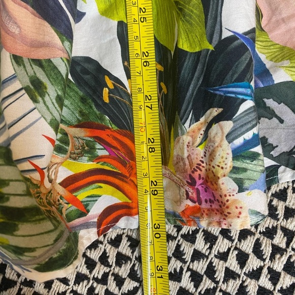 NWT Anthropologie Ruffle Sleeve Open Back Floral Mini Dress Size XS P - Picture 11 of 14